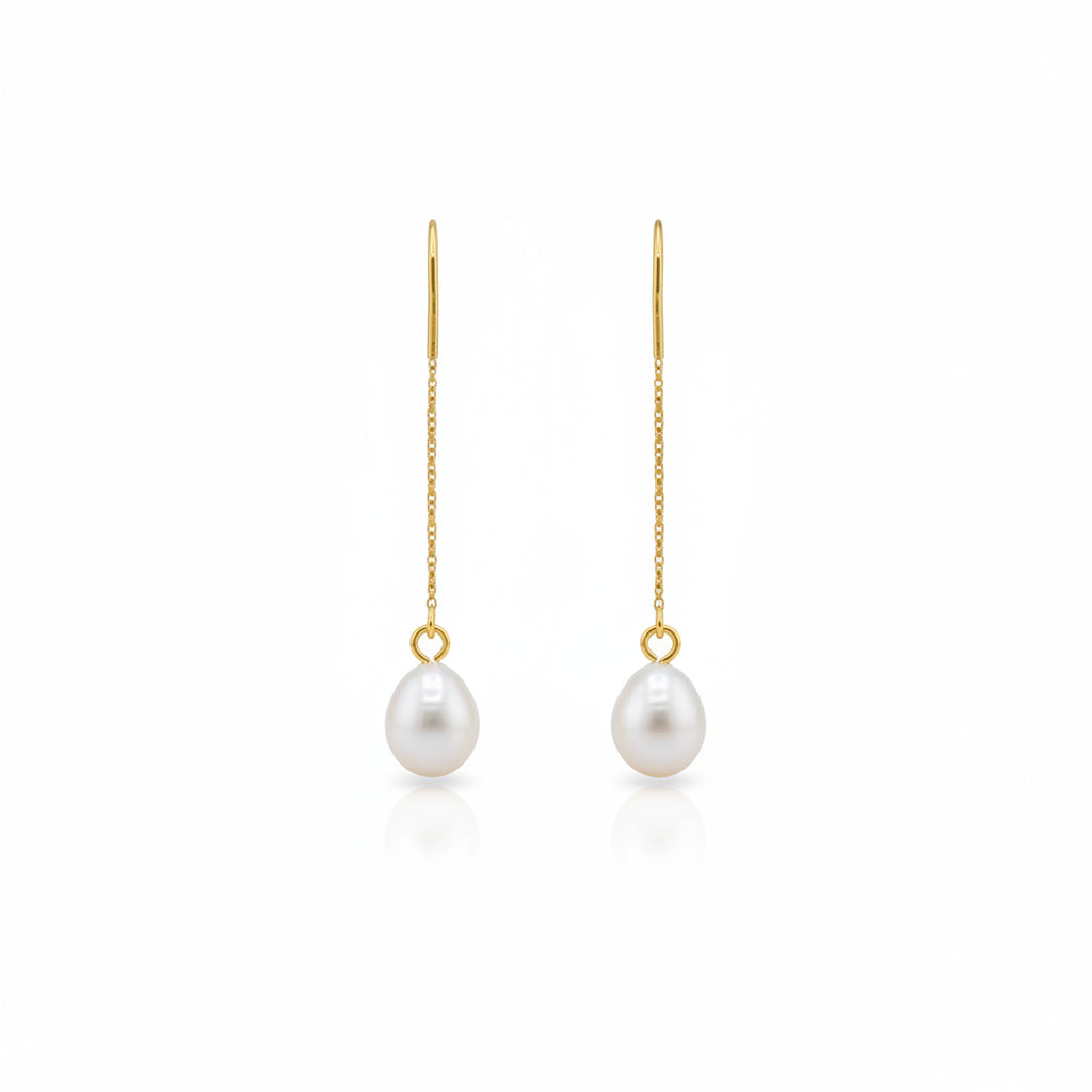 Sculpted Pearl Earrings