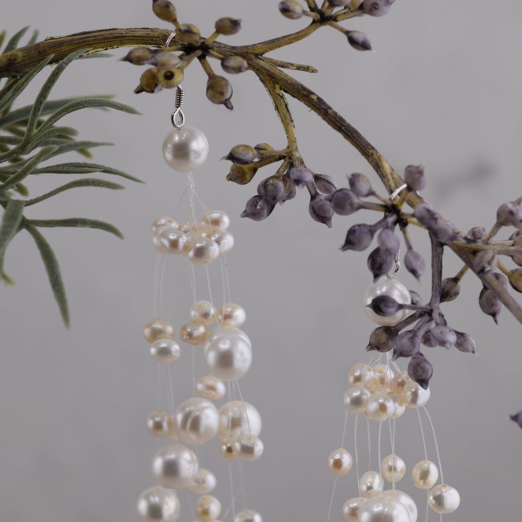 Pearl Cascade Earring