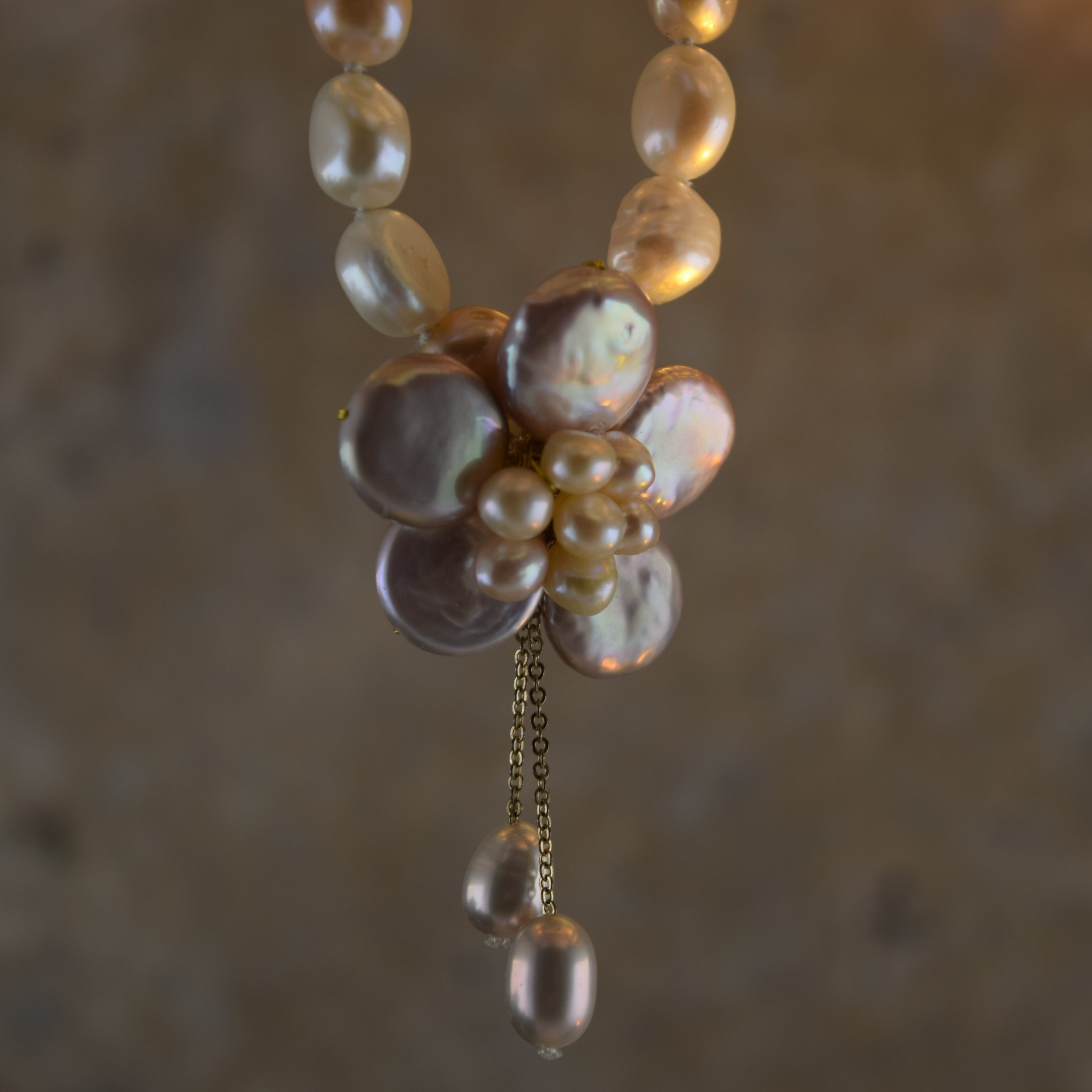 Petal Pearls Necklace