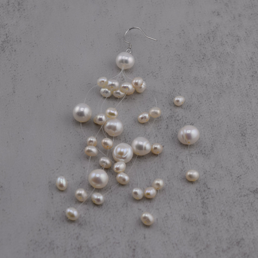 Pearl Cascade Earring