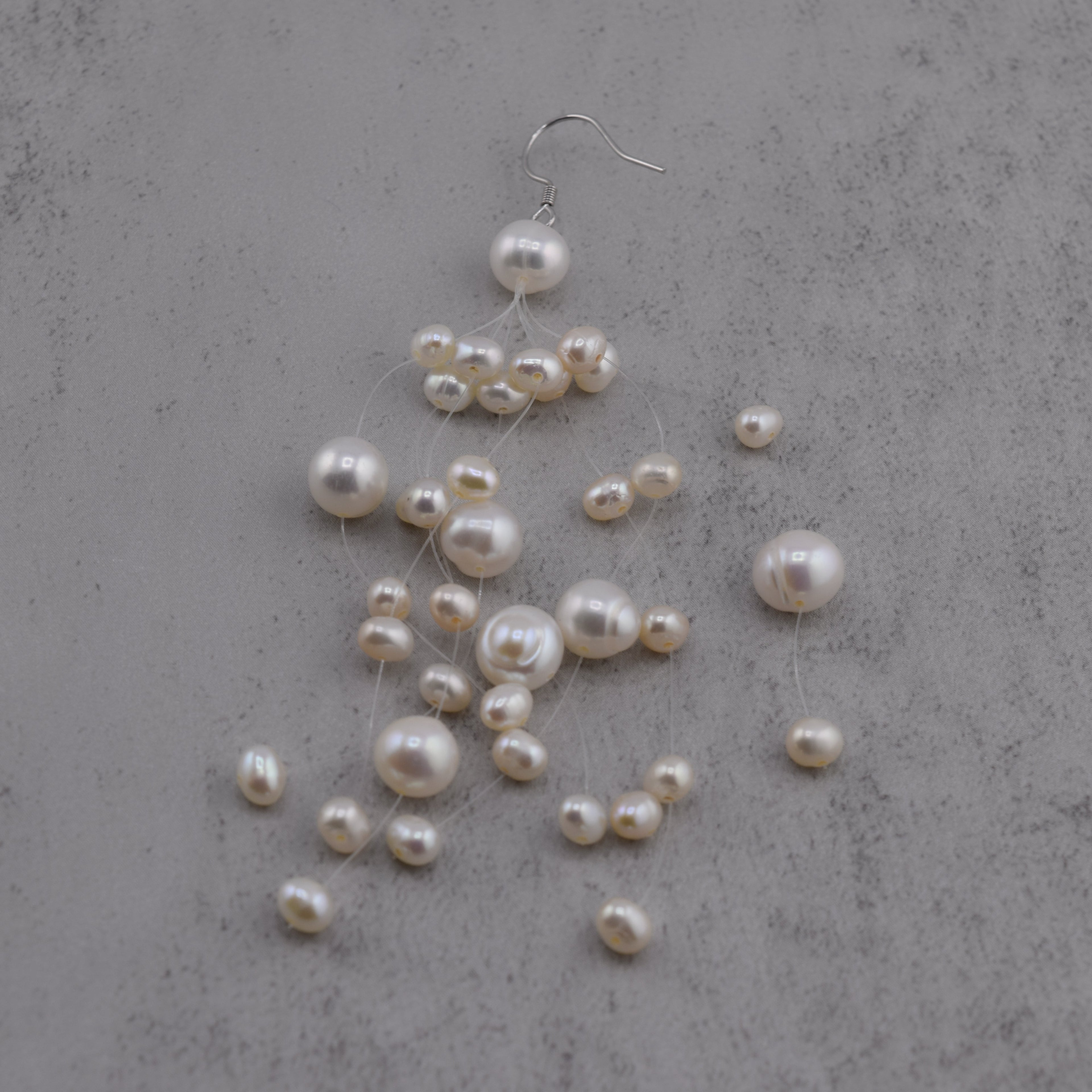 Pearl Cascade Earring