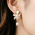 Bloom Pearl Earrings