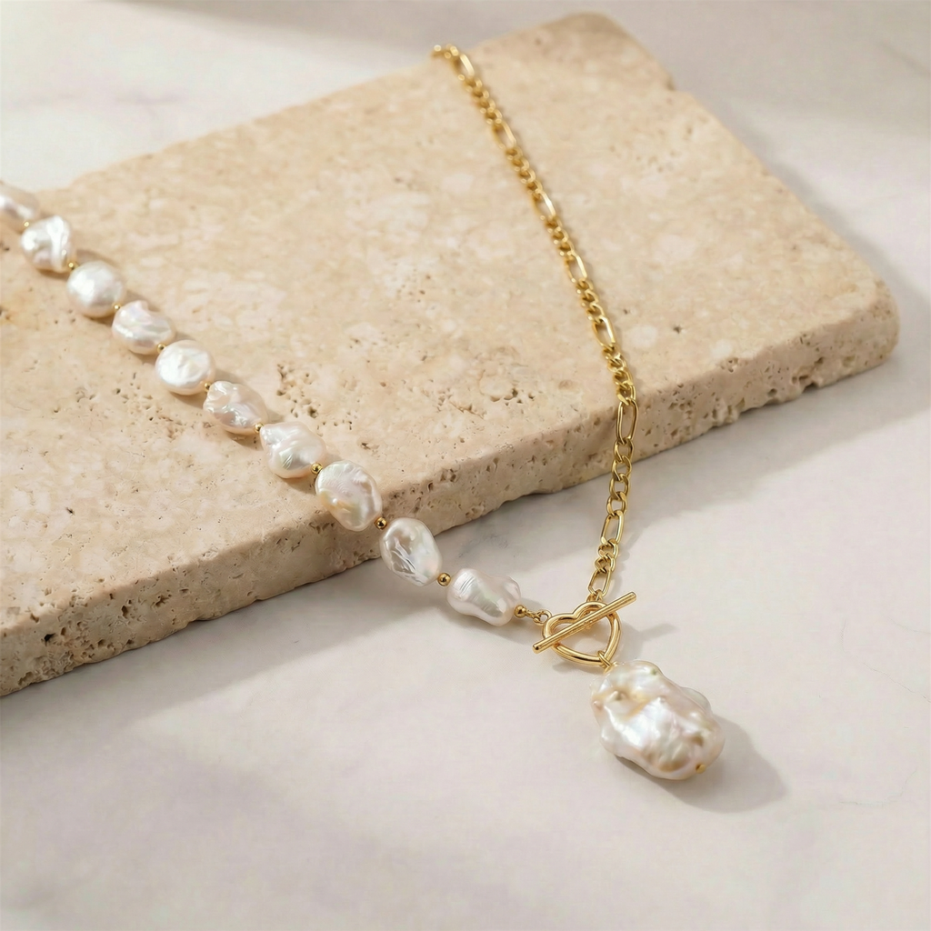 Heart Stone Necklace